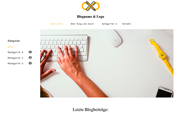 Blog CMS und Webdesign